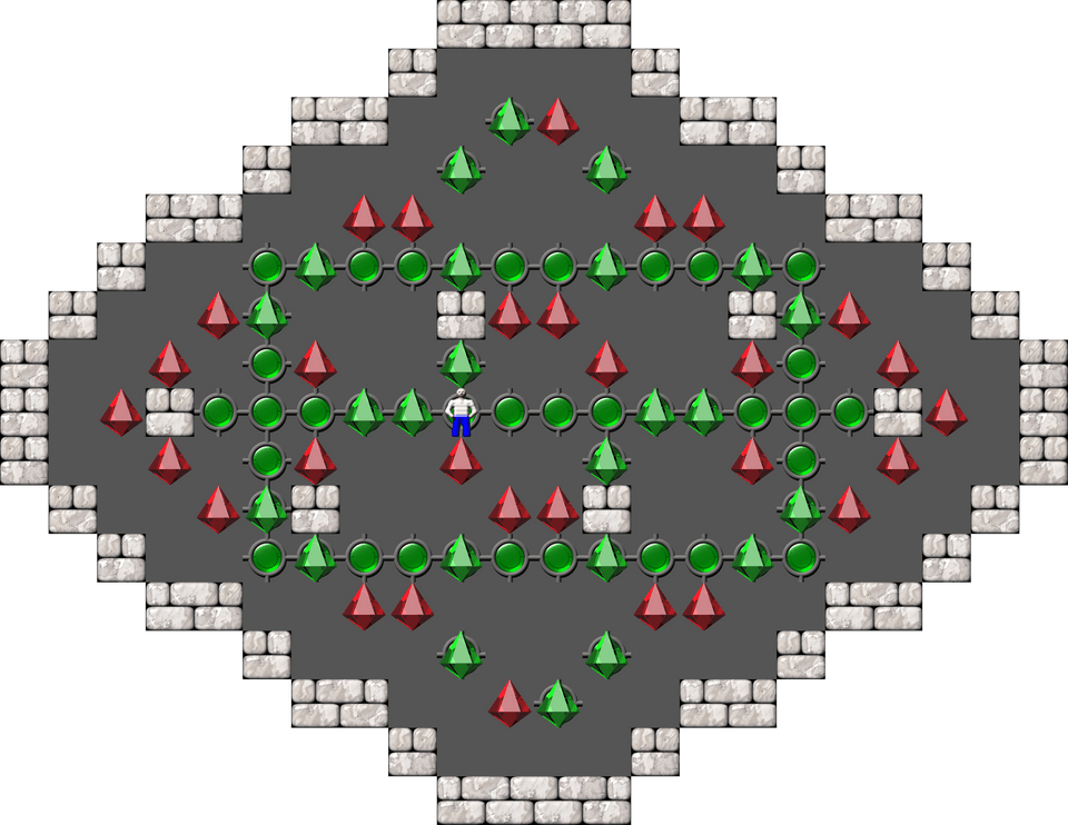 Сокобан Attrition 3 уровень 53
